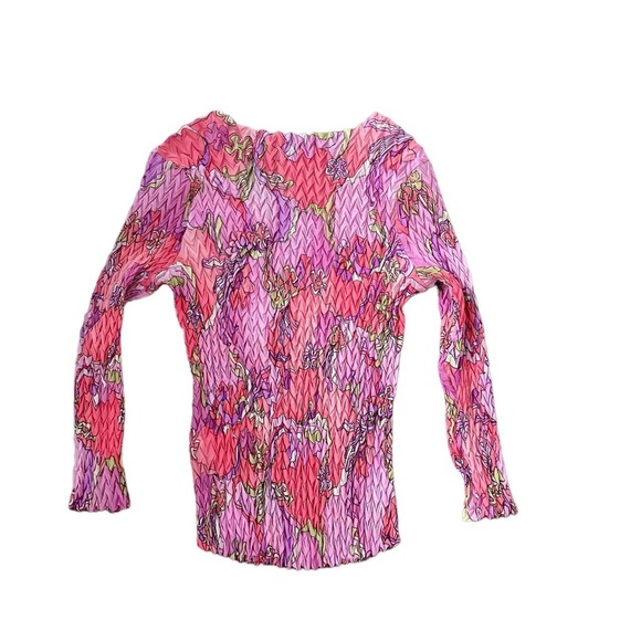 Pink multicolor blouse - Picture 2 of 2